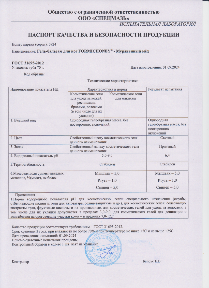 Паспорт №092024